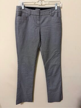 Express Gray Work Dress Pants 0 regular low rise euc never worn